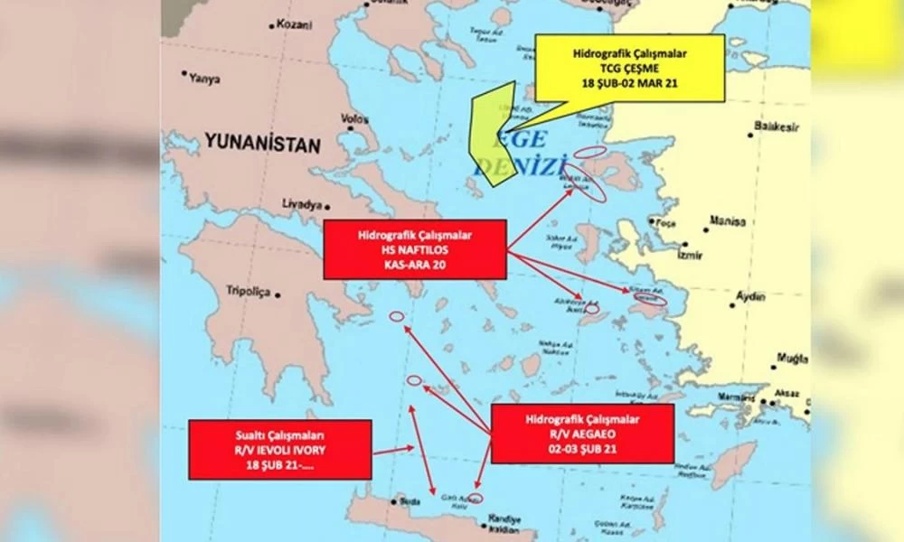 Προκαλεί η Άγκυρα: "Αν κάνει η Ελλάδα έρευνες στο Αιγαίο νόμιμα κάνουμε κι εμείς!"